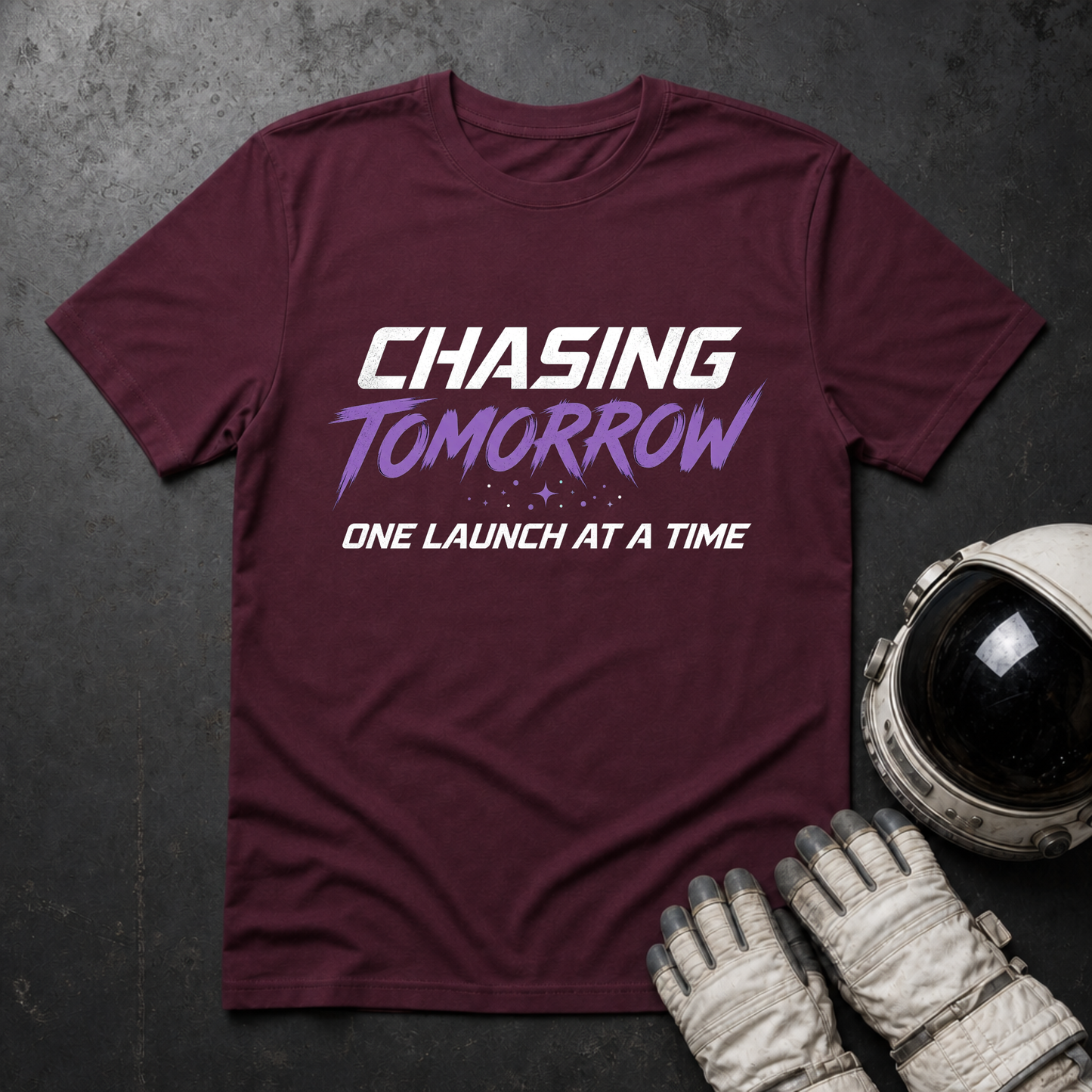 Chasing Tomorrow One Launch At A Time T-Shirt
