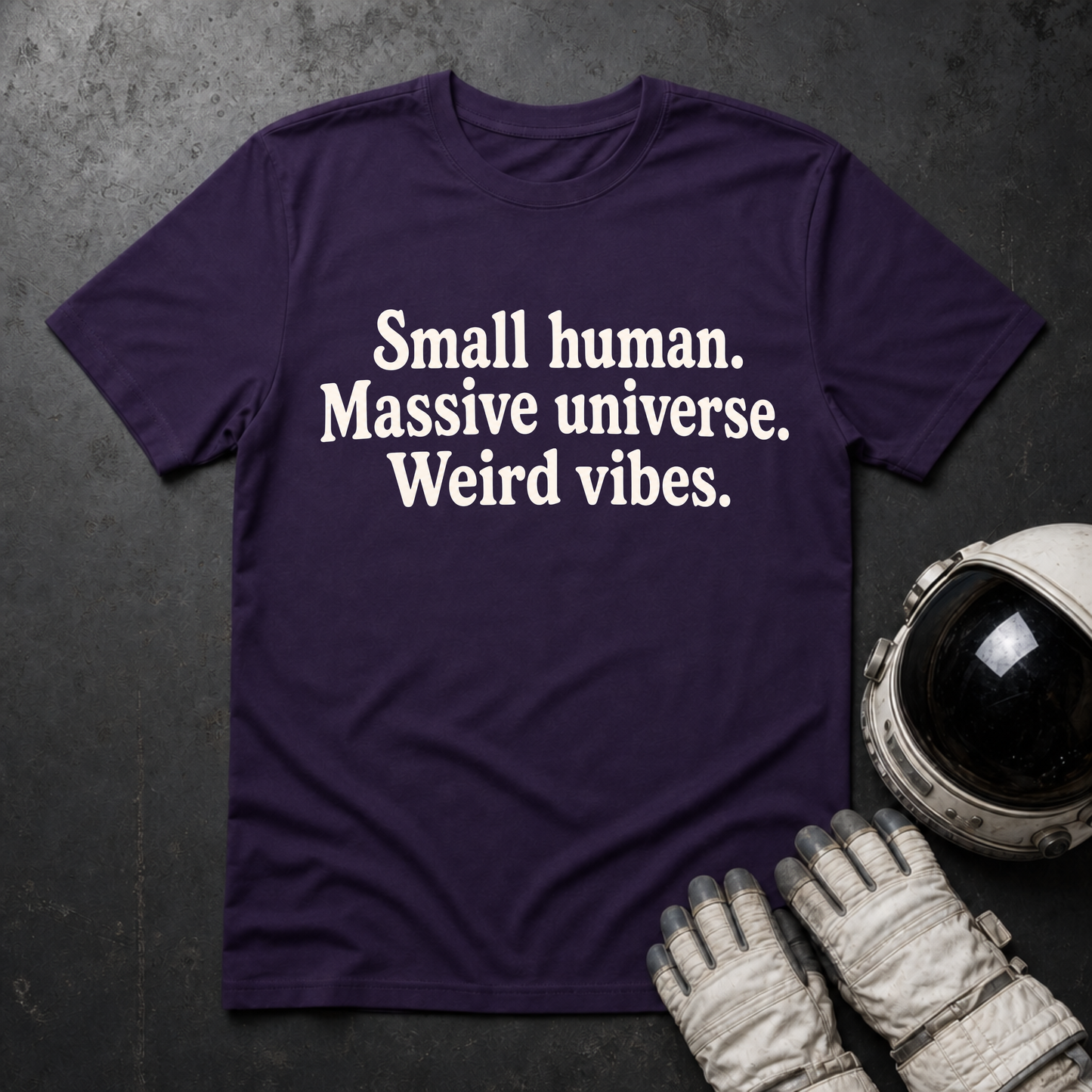 Small Human Massive Universe T-Shirt