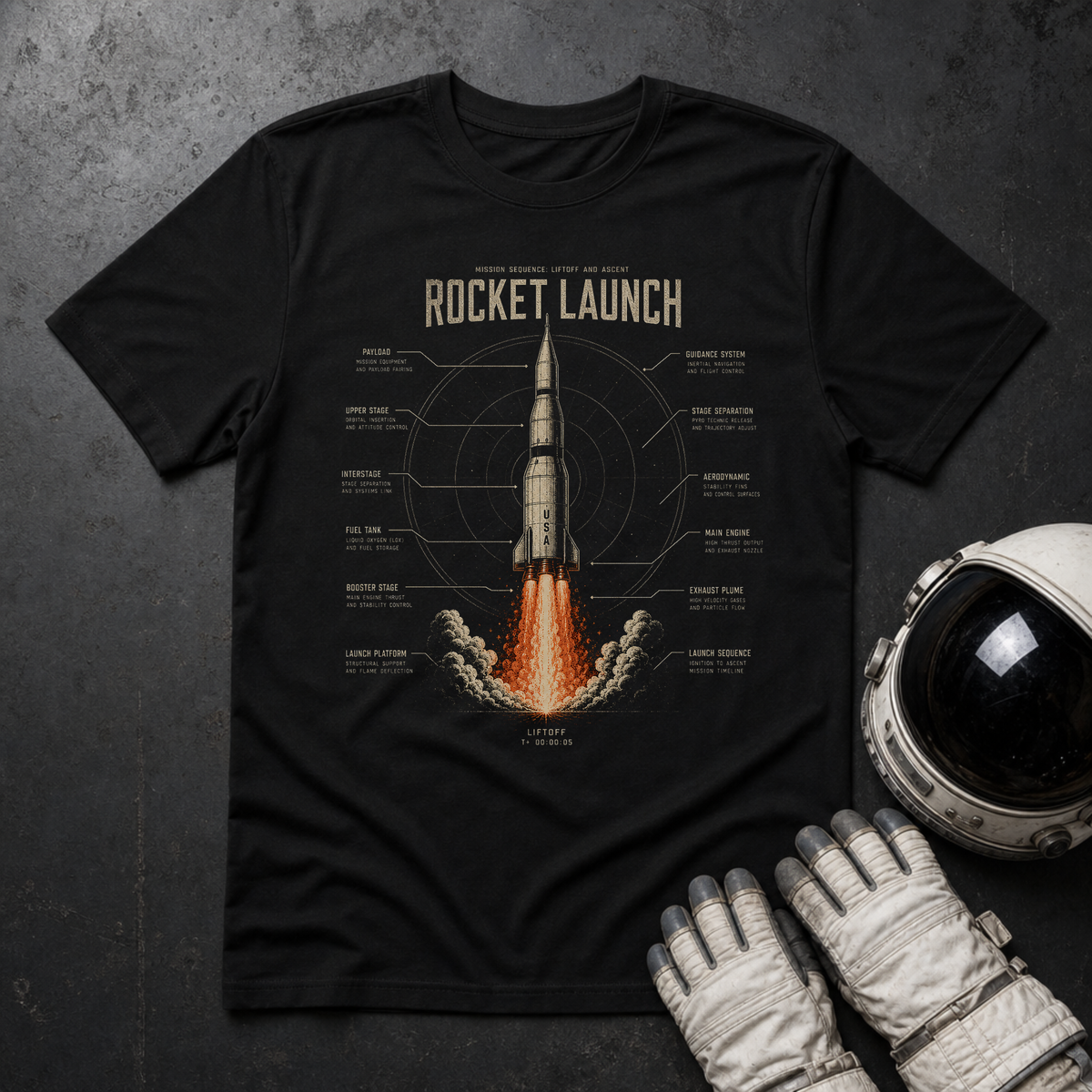 Rocket Launch T-Shirt