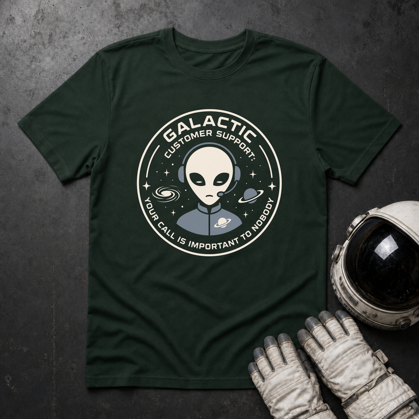 Gallactic Customer Support T-Shirt