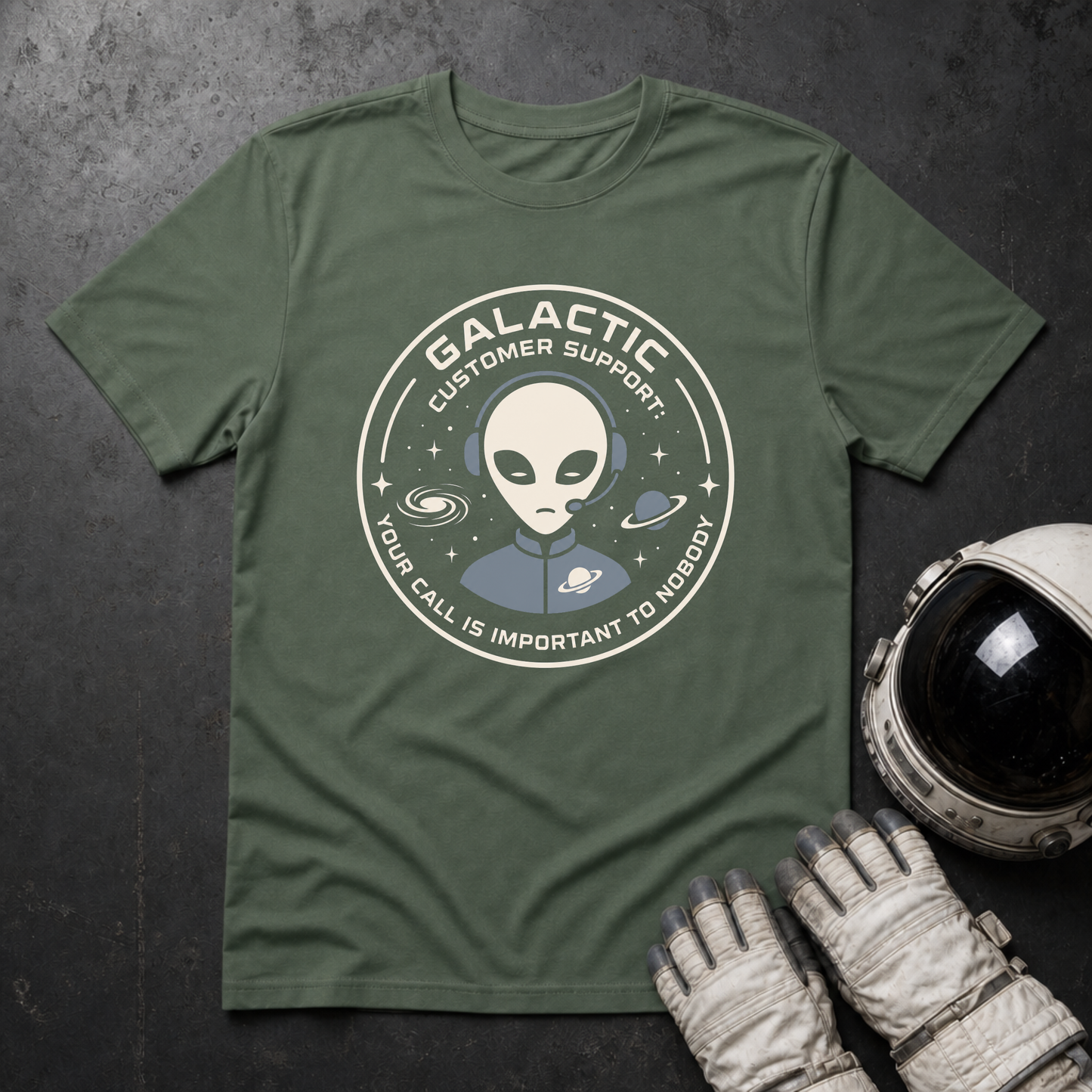 Gallactic Customer Support T-Shirt