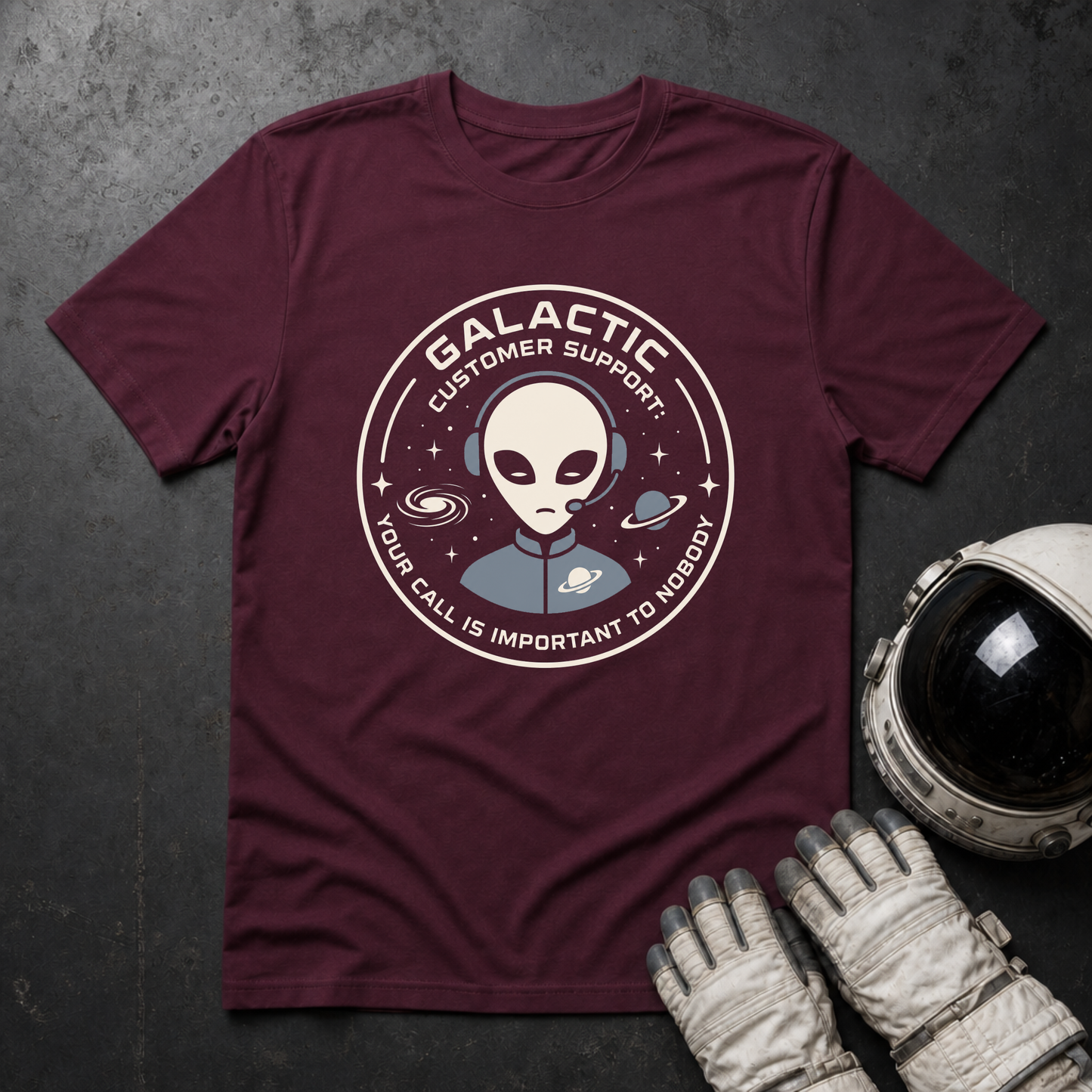 Gallactic Customer Support T-Shirt