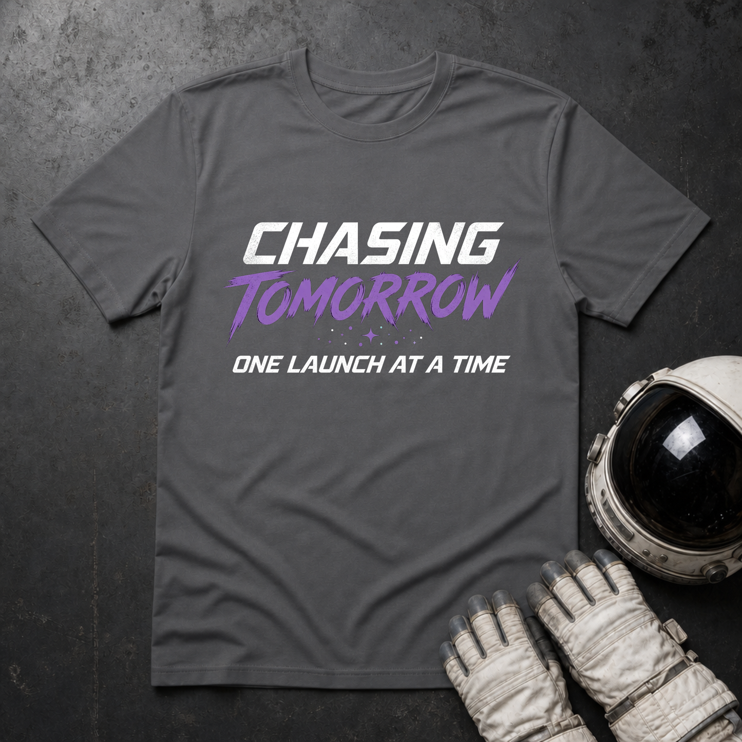 Chasing Tomorrow One Launch At A Time T-Shirt
