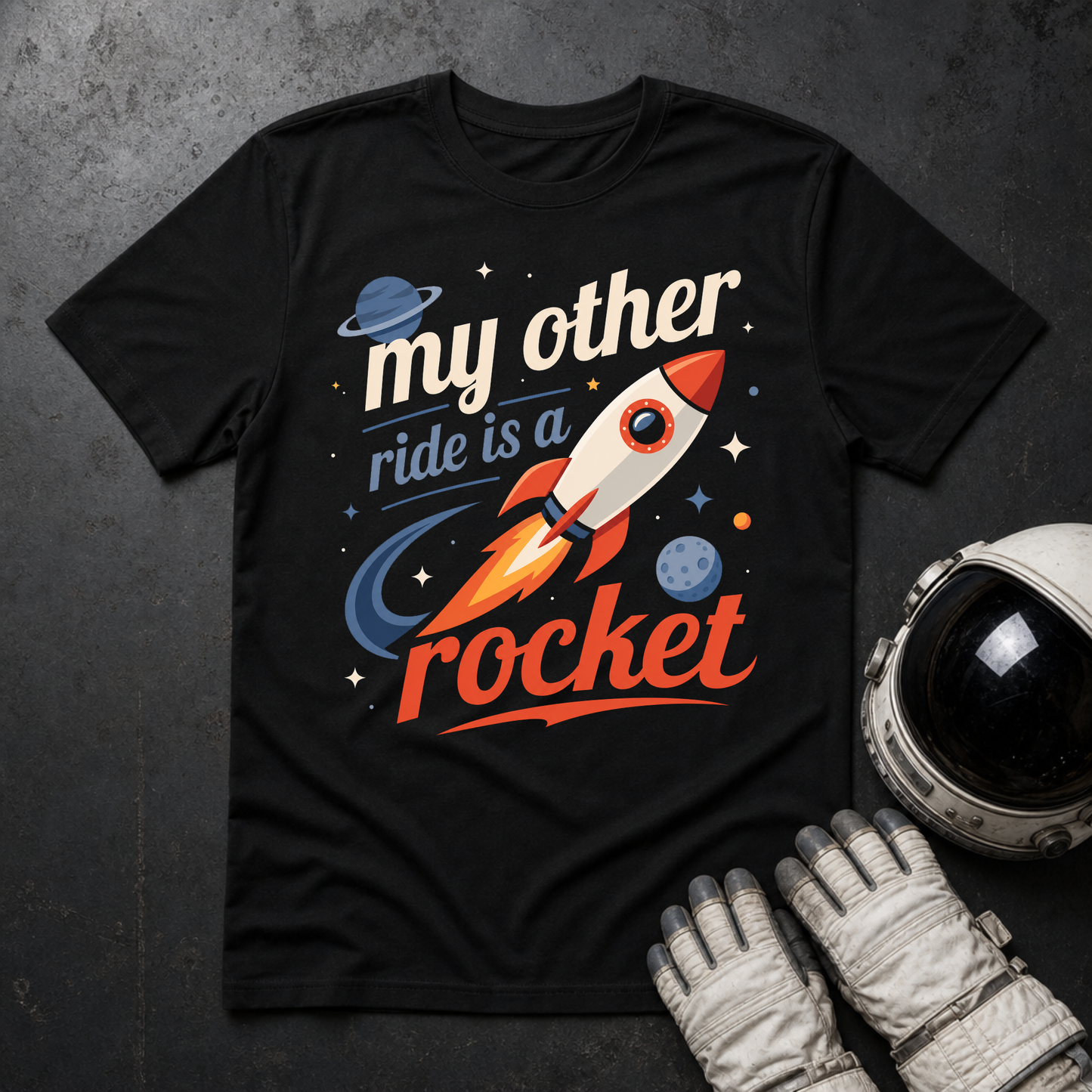 My Other Ride Is A Rocket T-Shirt