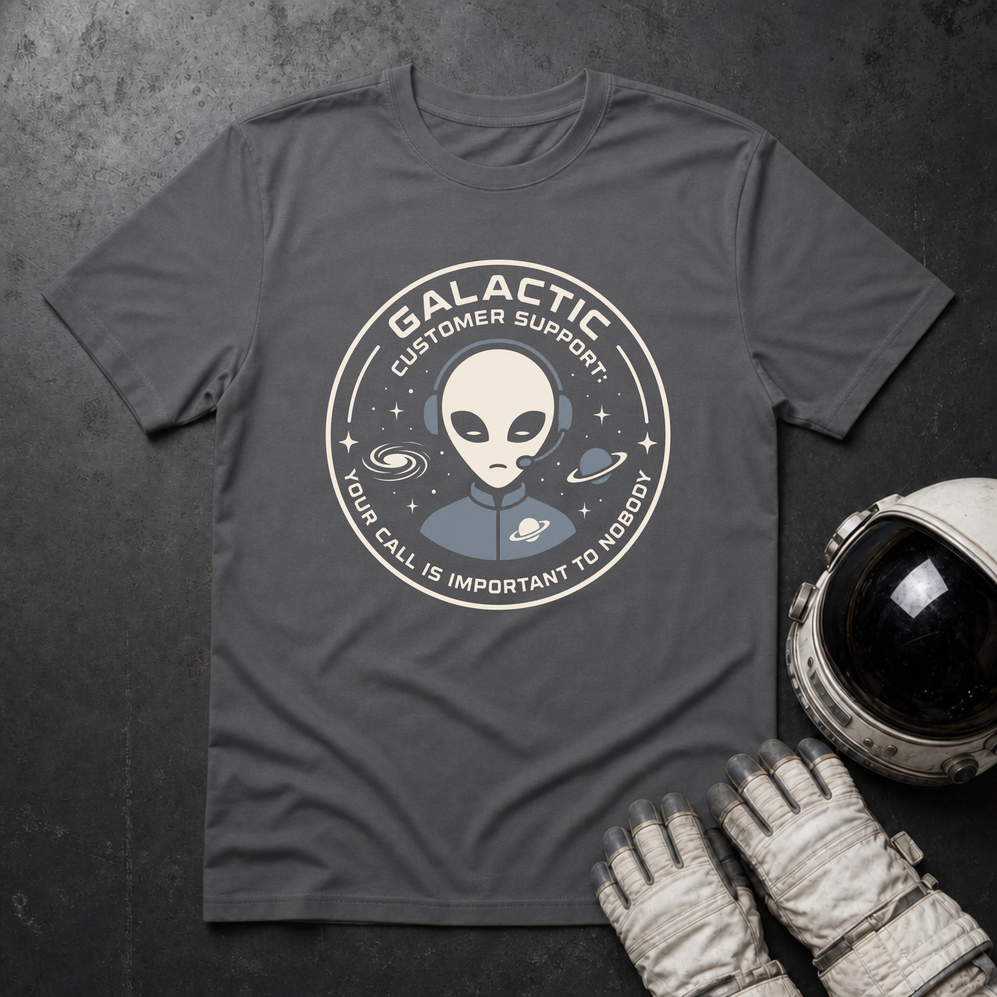 Gallactic Customer Support T-Shirt
