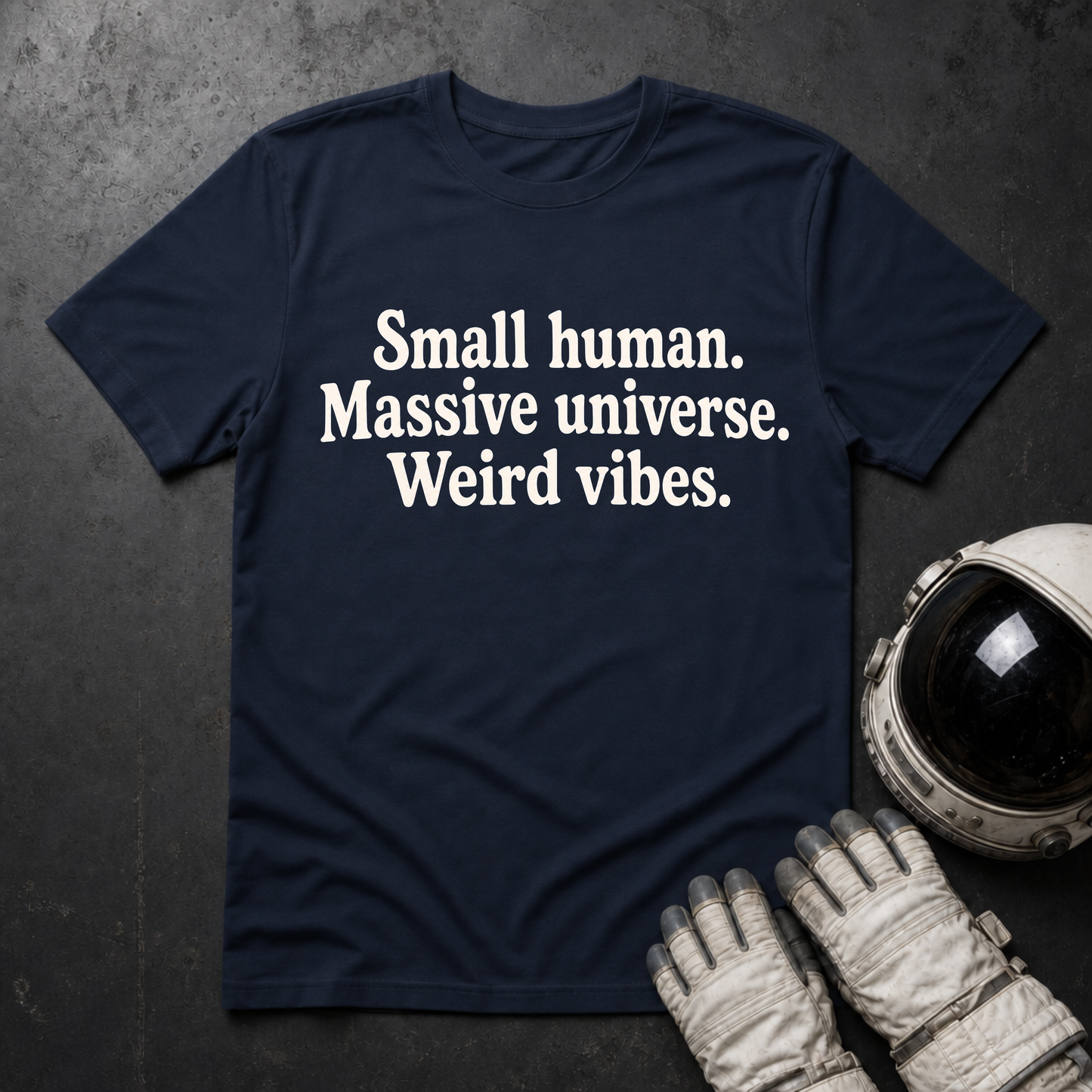 Small Human Massive Universe T-Shirt