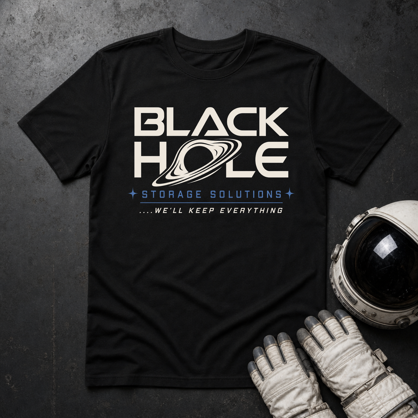 Black Hole Storage Solutions T-Shirt
