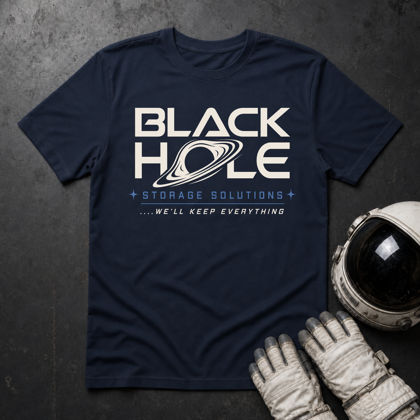 Black Hole Storage Solutions T-Shirt