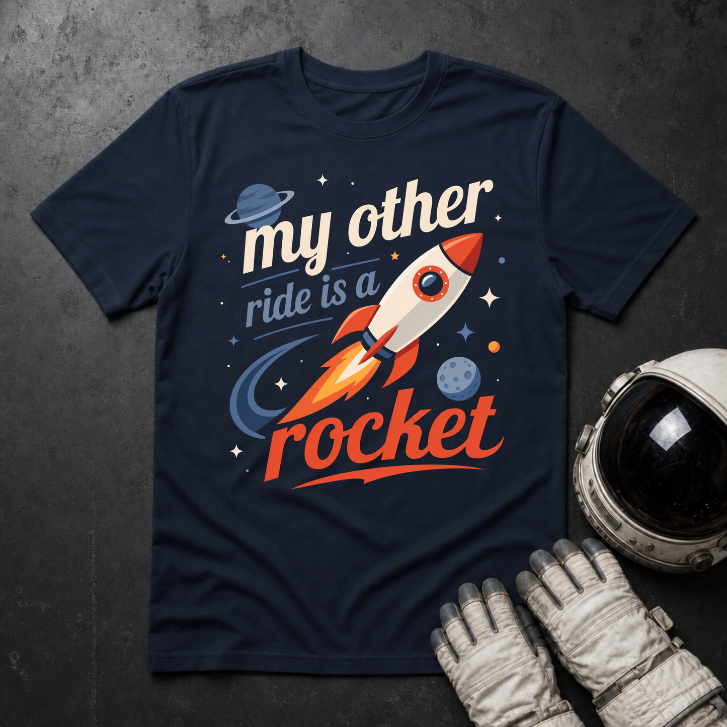 My Other Ride Is A Rocket T-Shirt