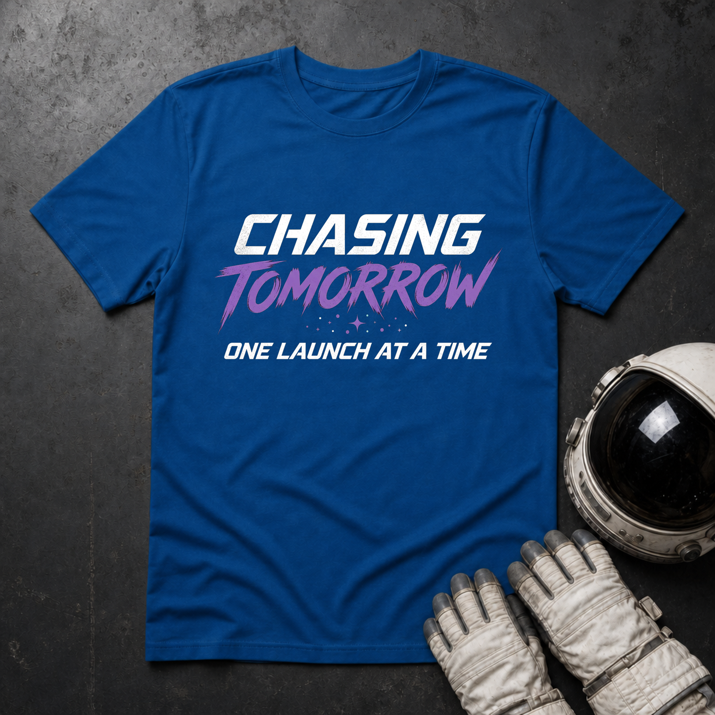 Chasing Tomorrow One Launch At A Time T-Shirt