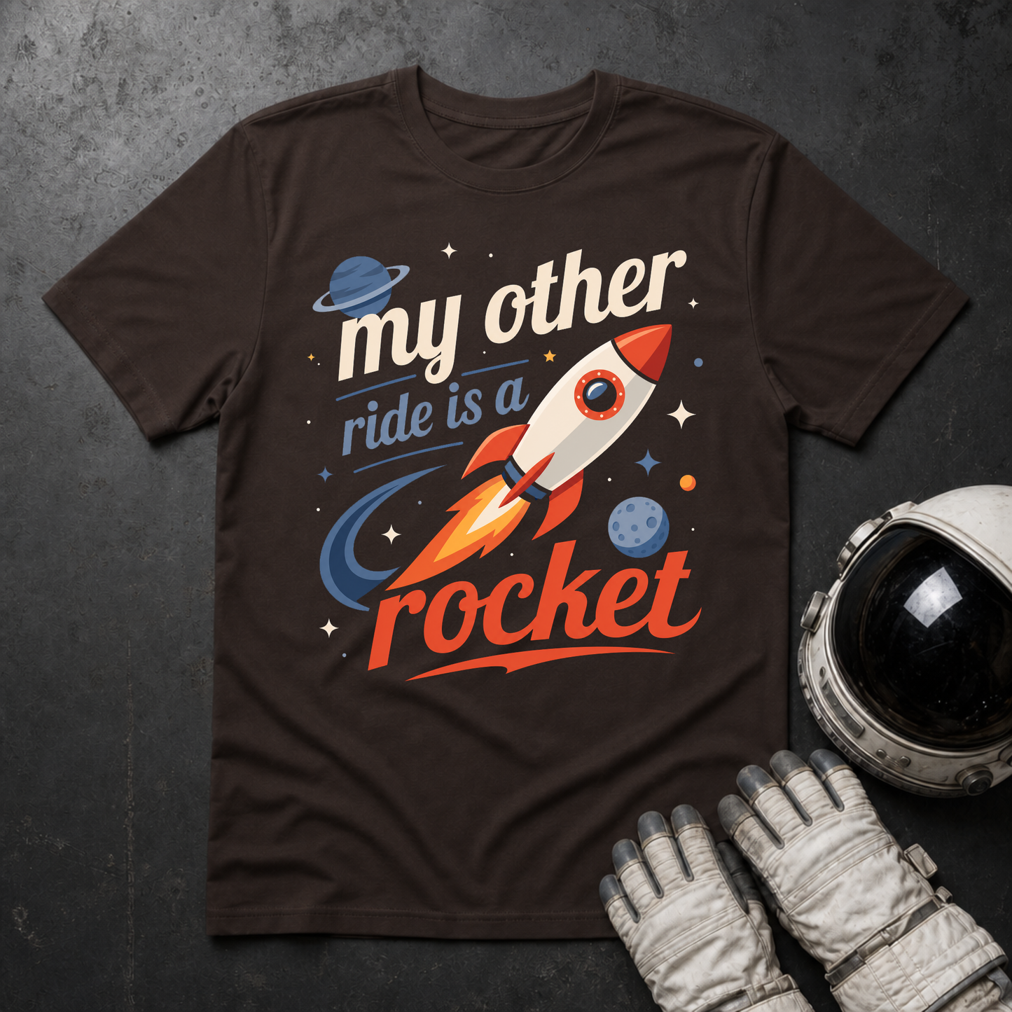 My Other Ride Is A Rocket T-Shirt