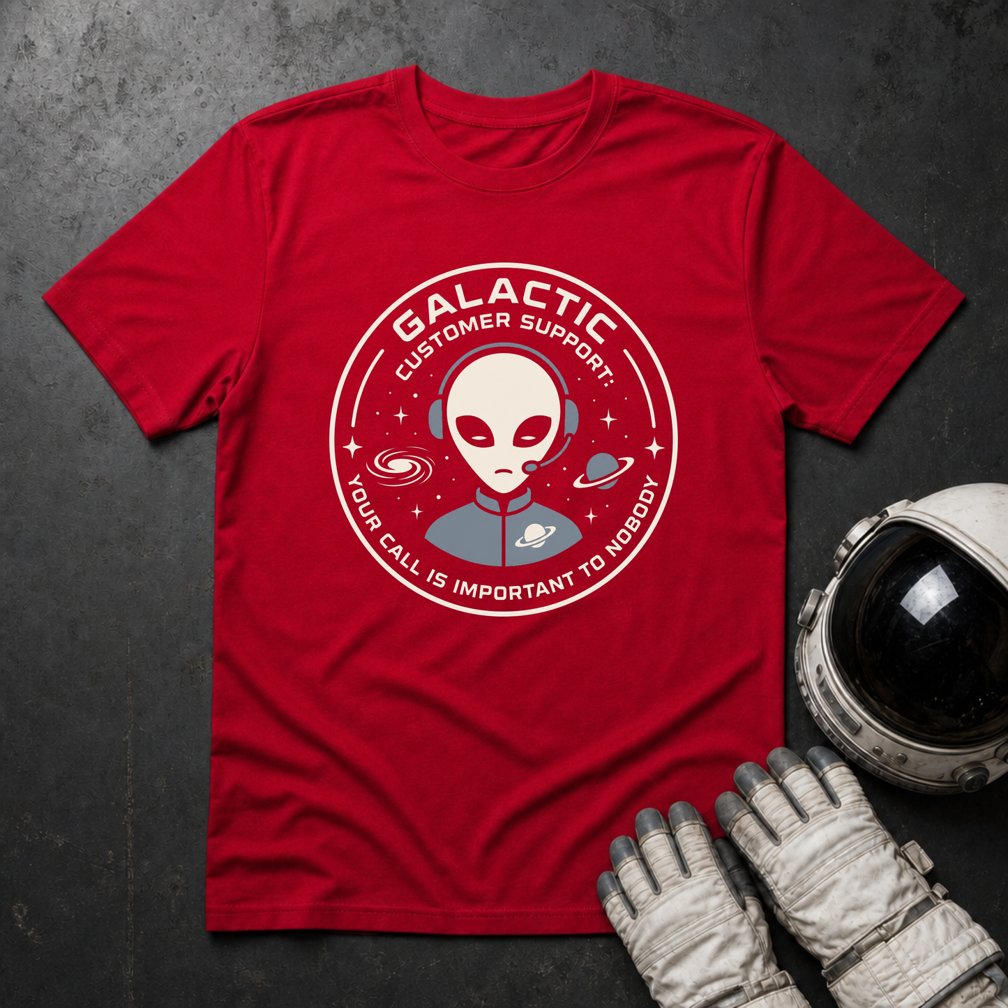 Gallactic Customer Support T-Shirt
