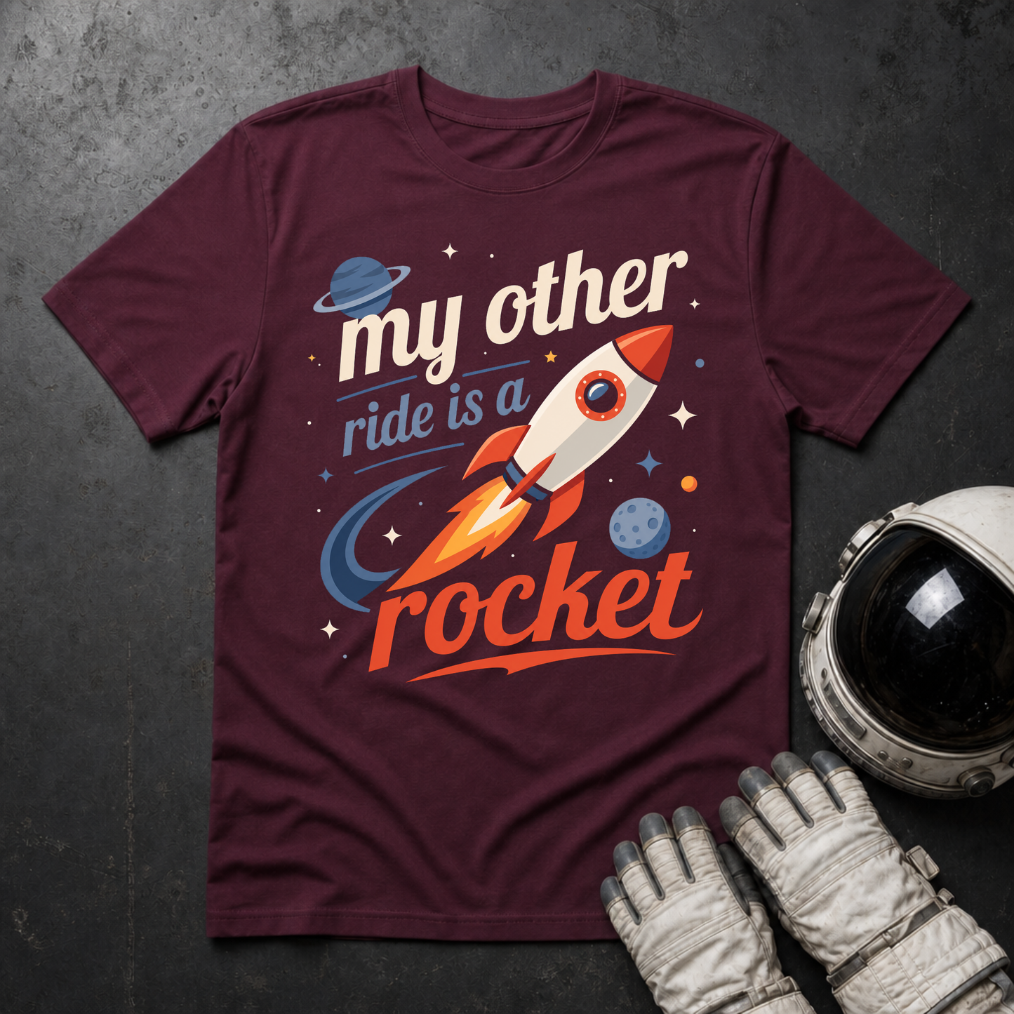 My Other Ride Is A Rocket T-Shirt