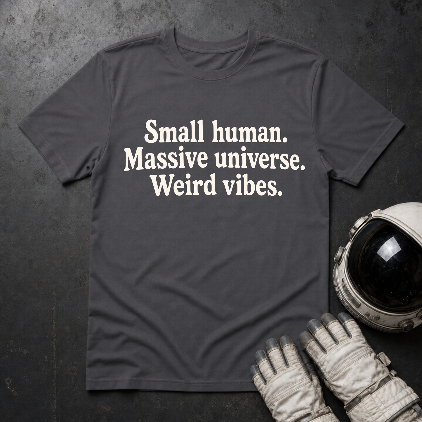 Small Human Massive Universe T-Shirt