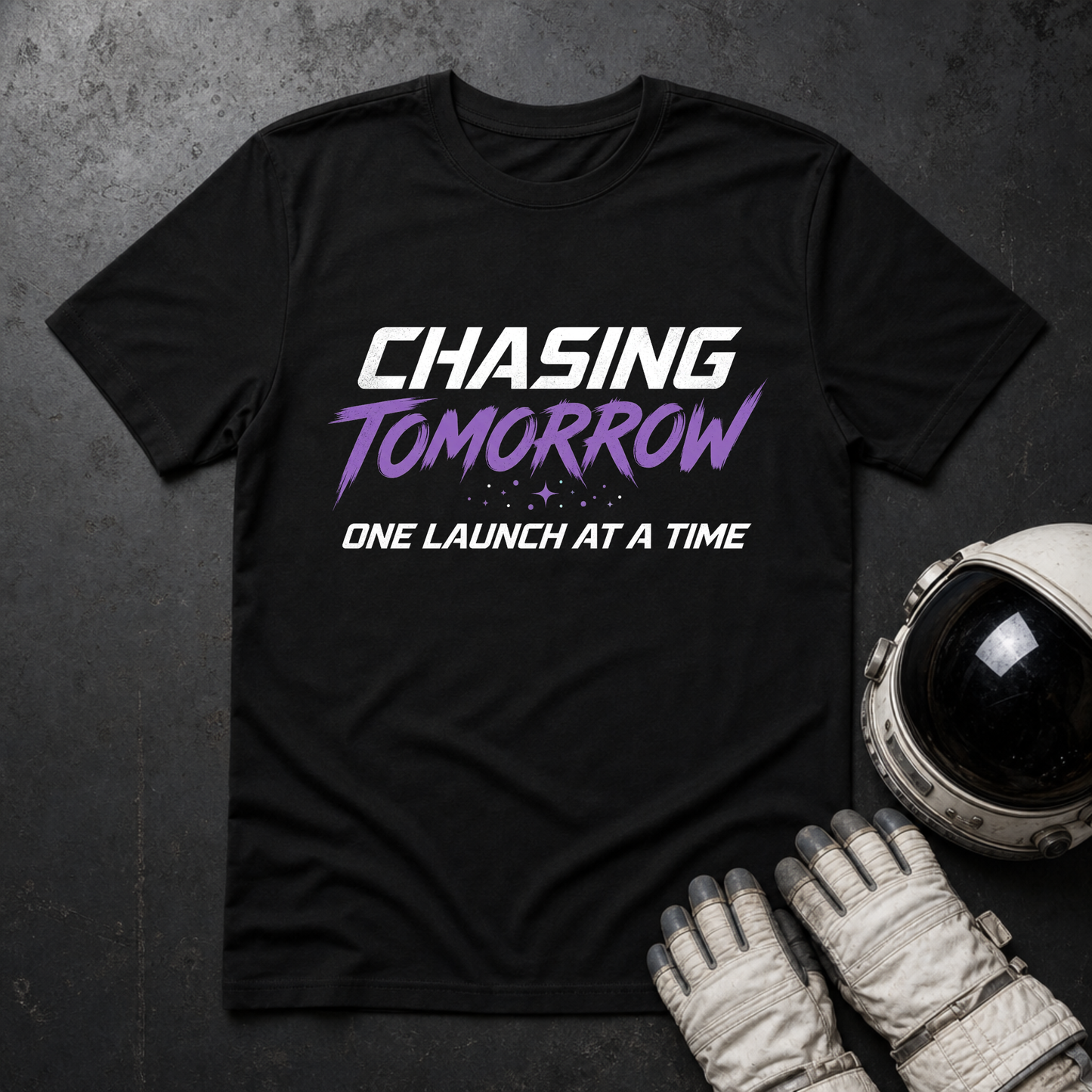 Chasing Tomorrow One Launch At A Time T-Shirt
