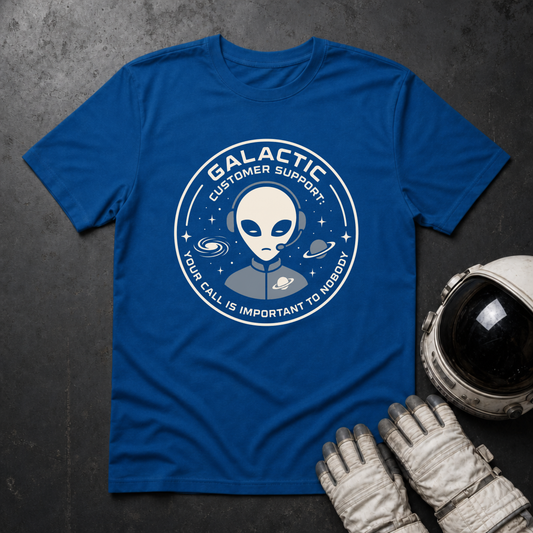 Gallactic Customer Support T-Shirt