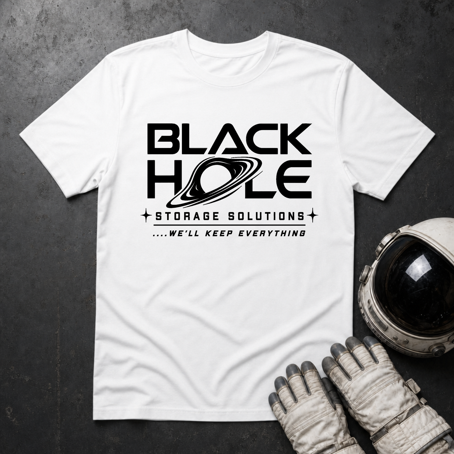 Black Hole Storage Solutions T-Shirt