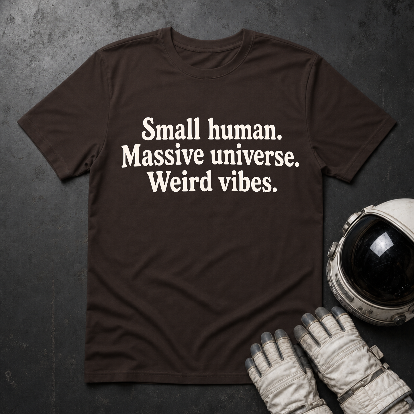 Small Human Massive Universe T-Shirt