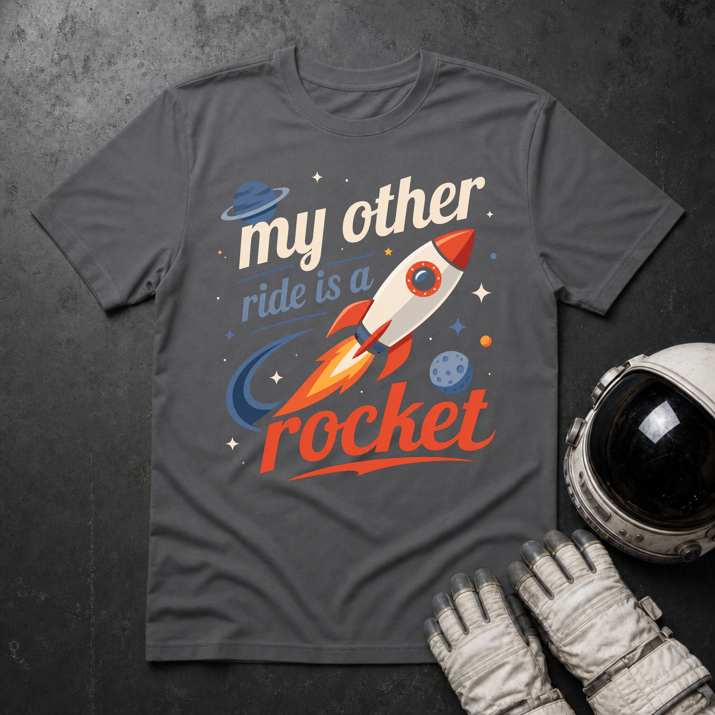 My Other Ride Is A Rocket T-Shirt