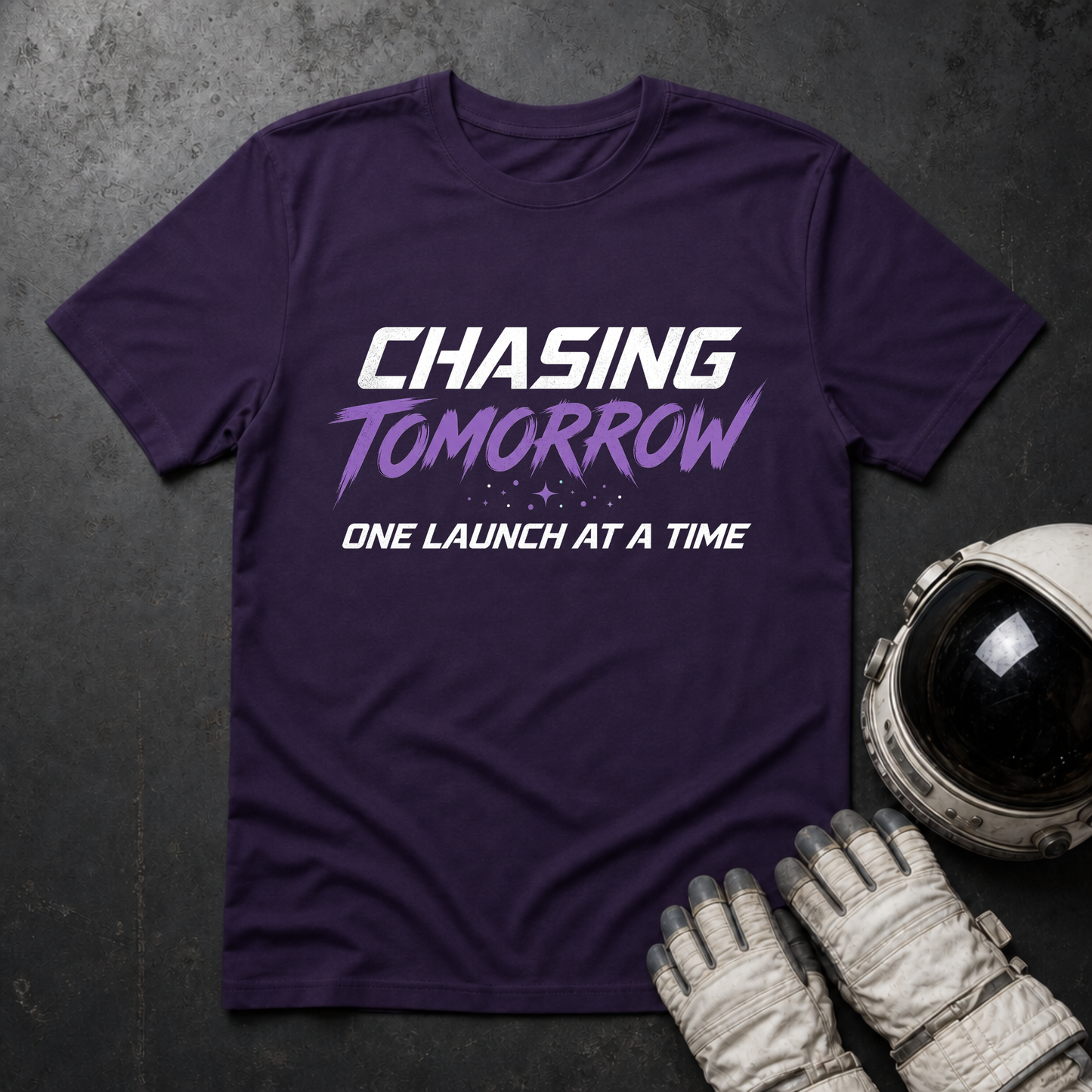 Chasing Tomorrow One Launch At A Time T-Shirt