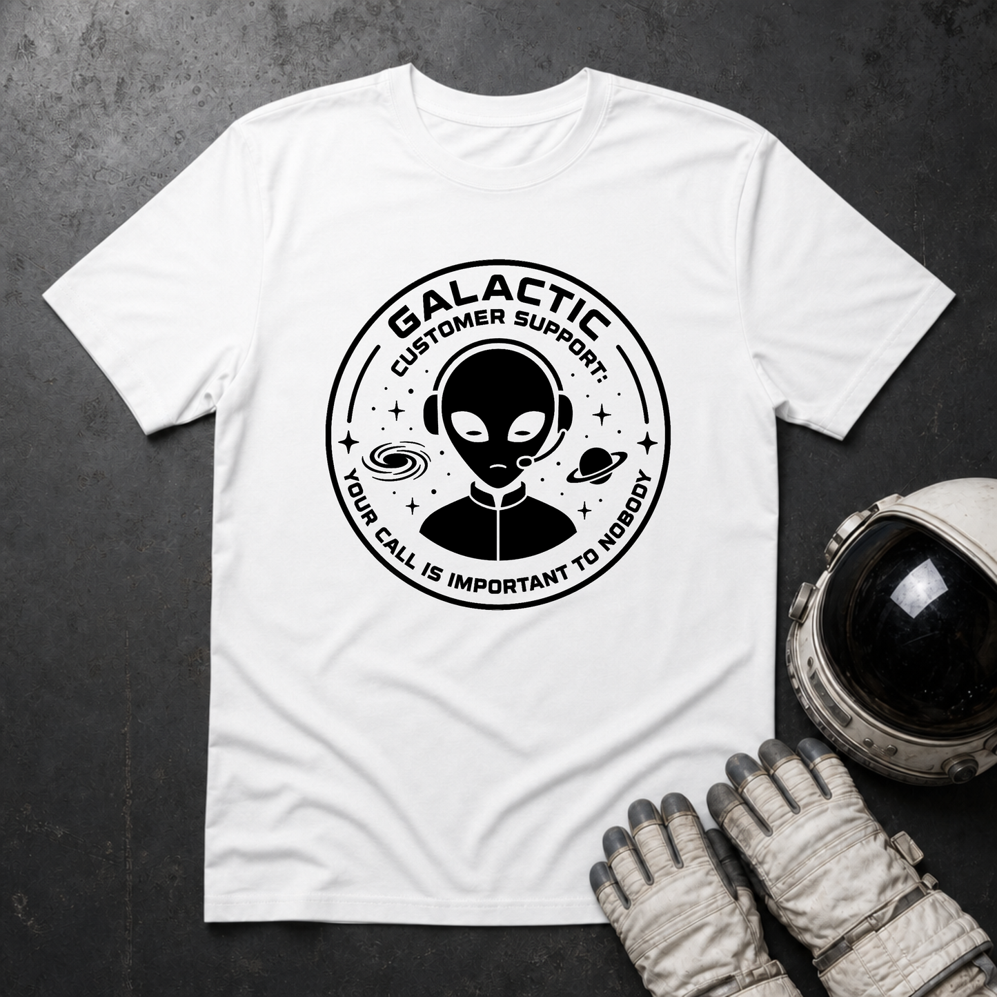 Gallactic Customer Support T-Shirt