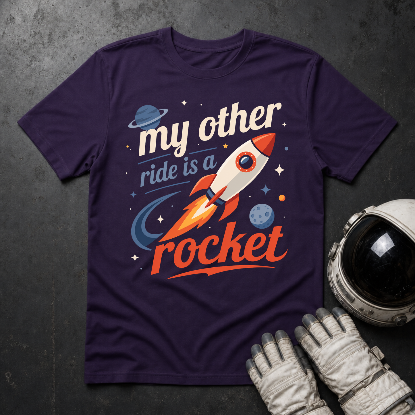 My Other Ride Is A Rocket T-Shirt