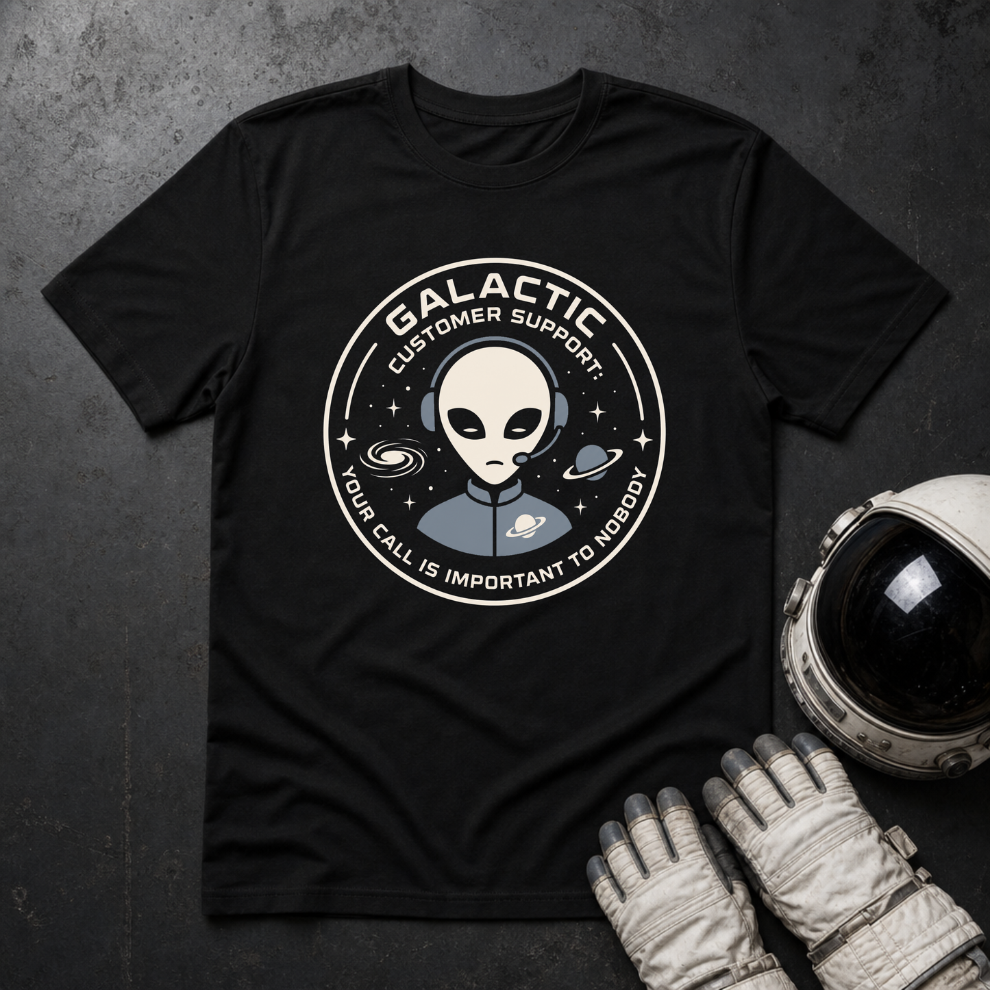 Gallactic Customer Support T-Shirt
