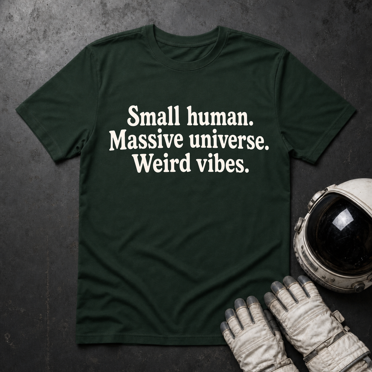 Small Human Massive Universe T-Shirt
