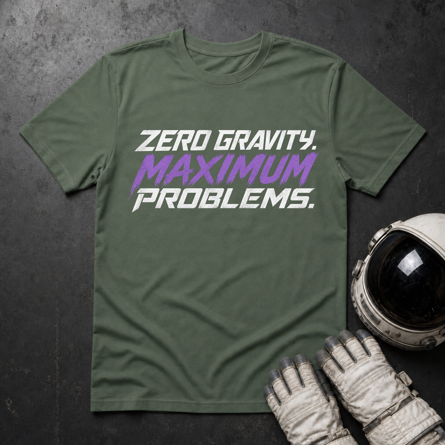 Zero Gravity Maximum Problems T-Shirt
