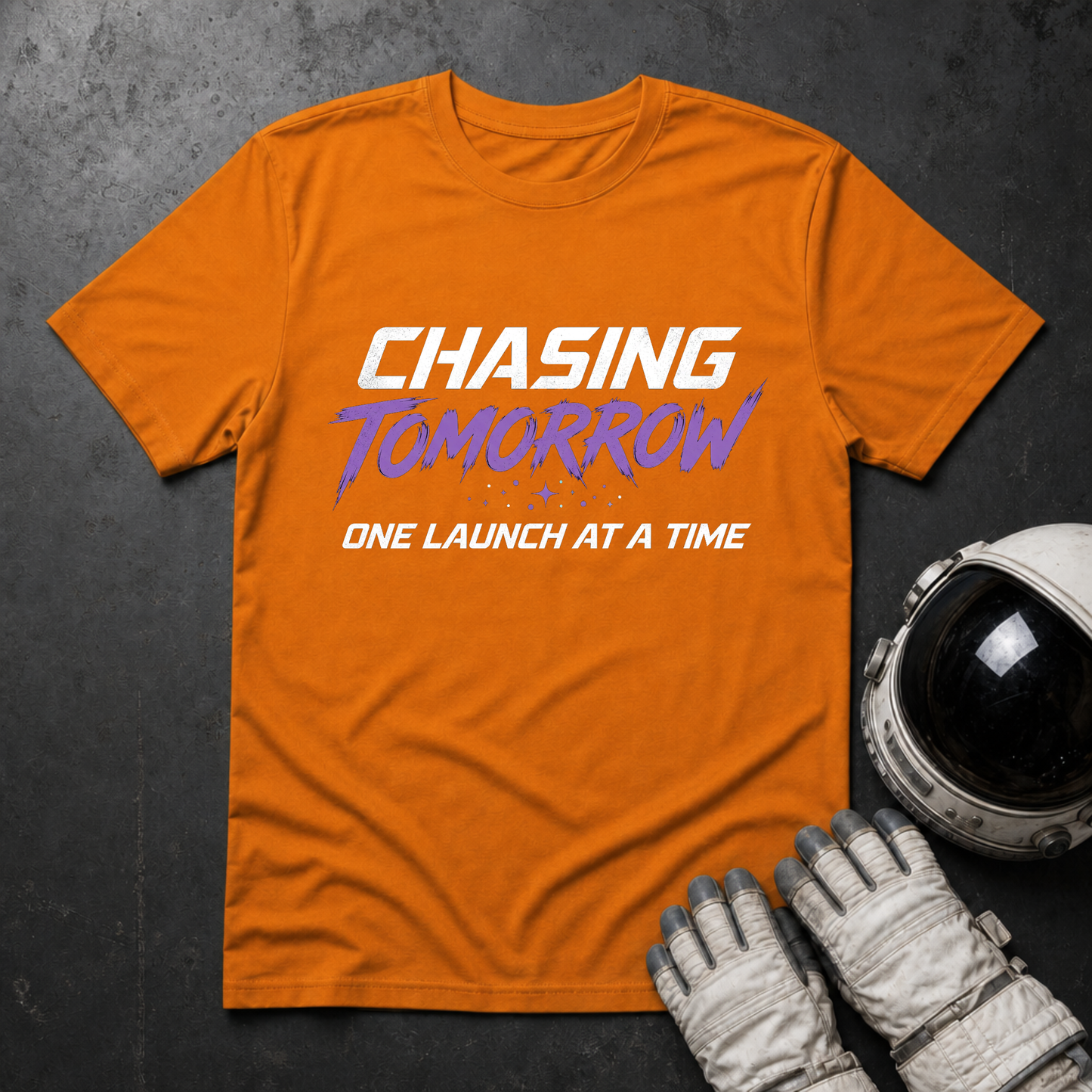 Chasing Tomorrow One Launch At A Time T-Shirt