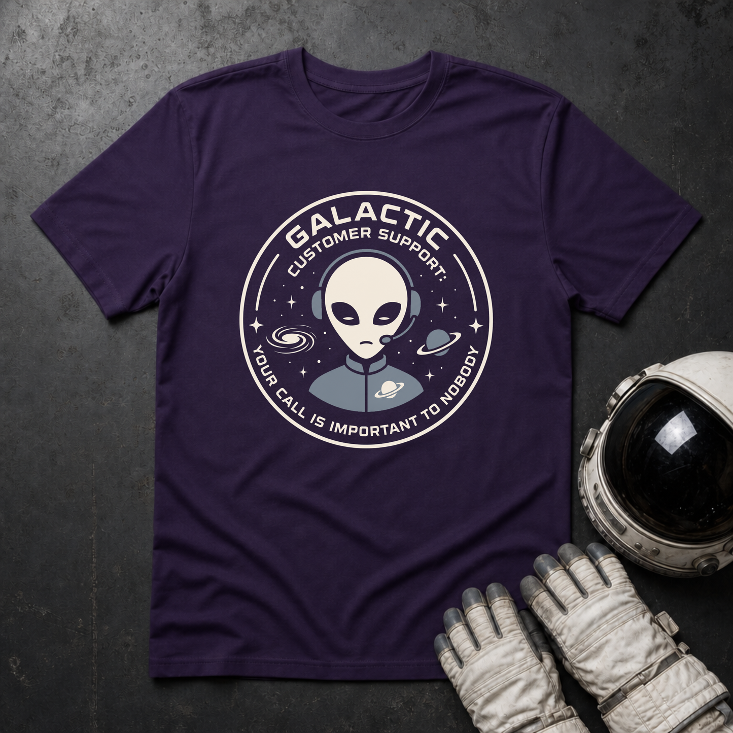 Gallactic Customer Support T-Shirt