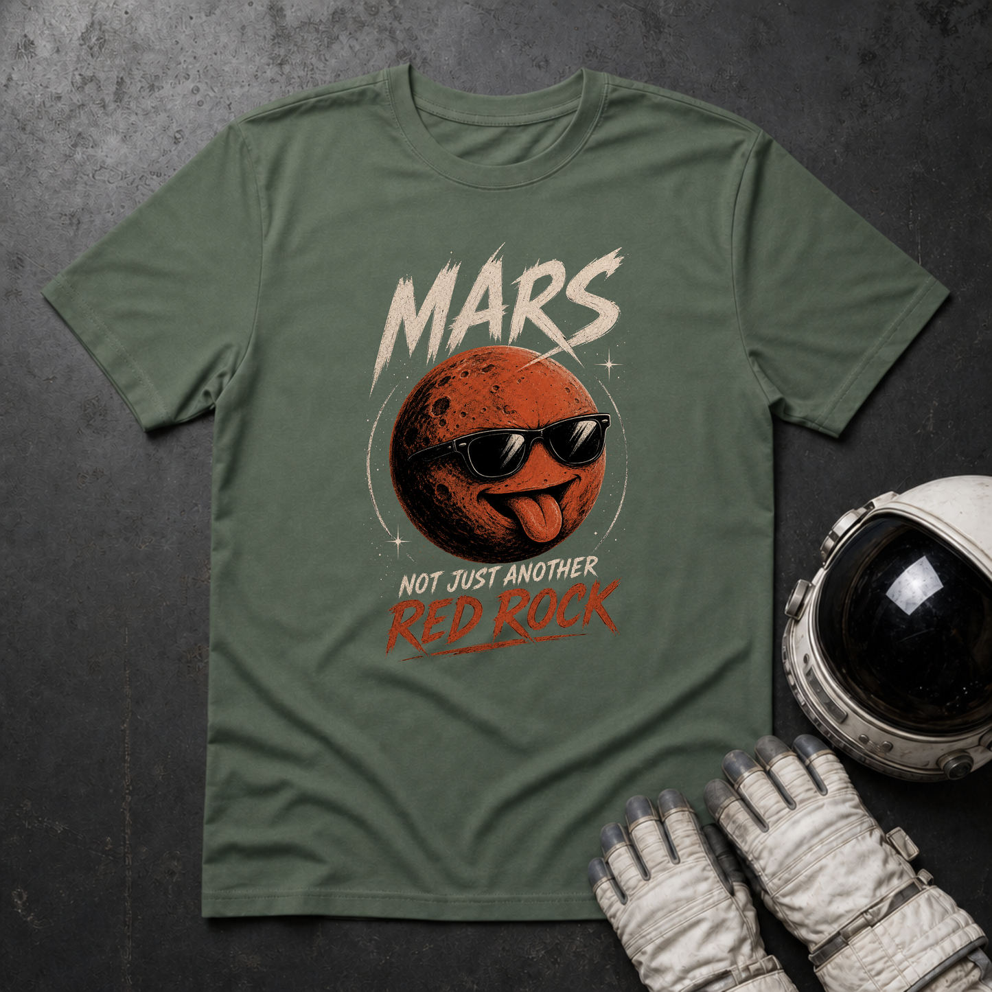 Mars Not Just Another Red Rock T-Shirt